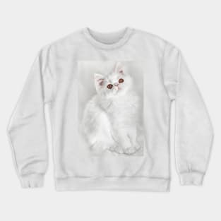 George on White Crewneck Sweatshirt